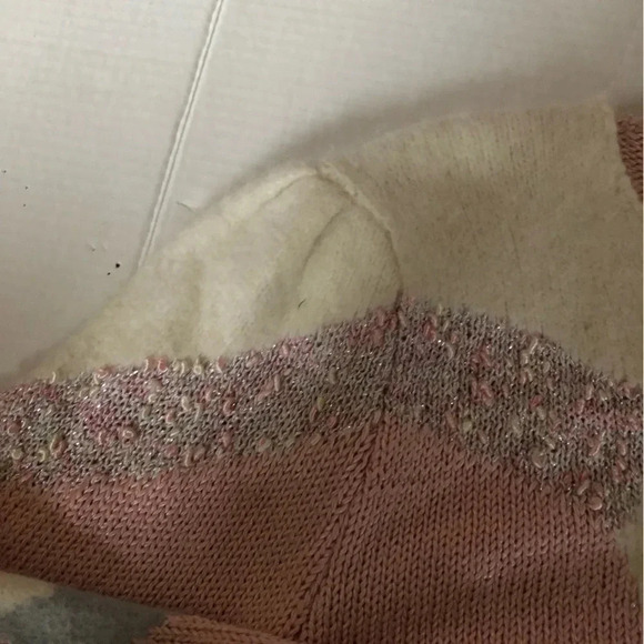 Vintage Angora Blend Geometric Sweater - Picture 11 of 14